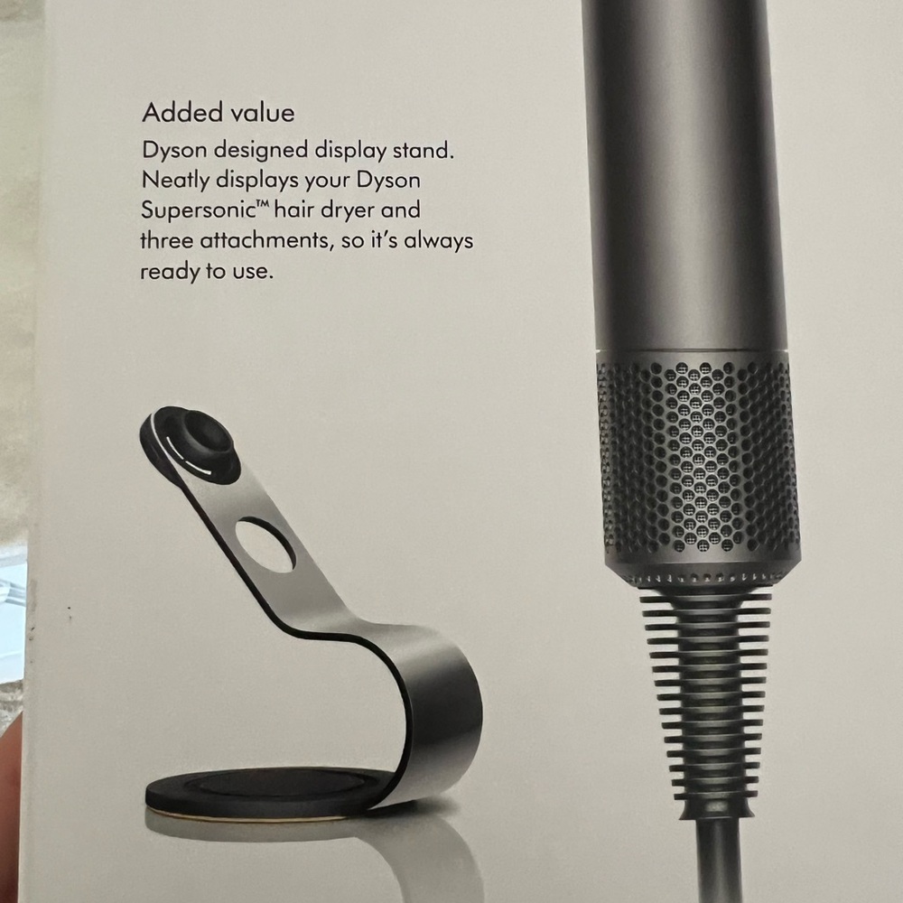 NIB Dyson Supersonic Hair Dryer with Stand
